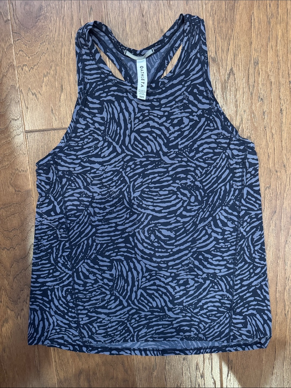 Athleta Printed Racerback Tank Top